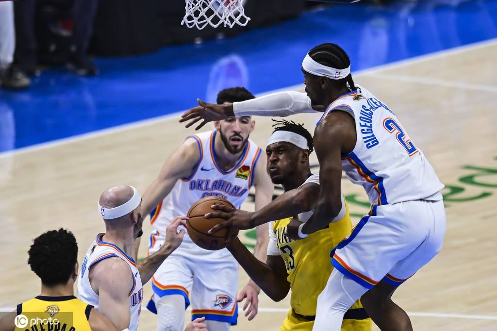 亚历山大31+10杰伦40分 雷霆胜步行者拿到冠军点