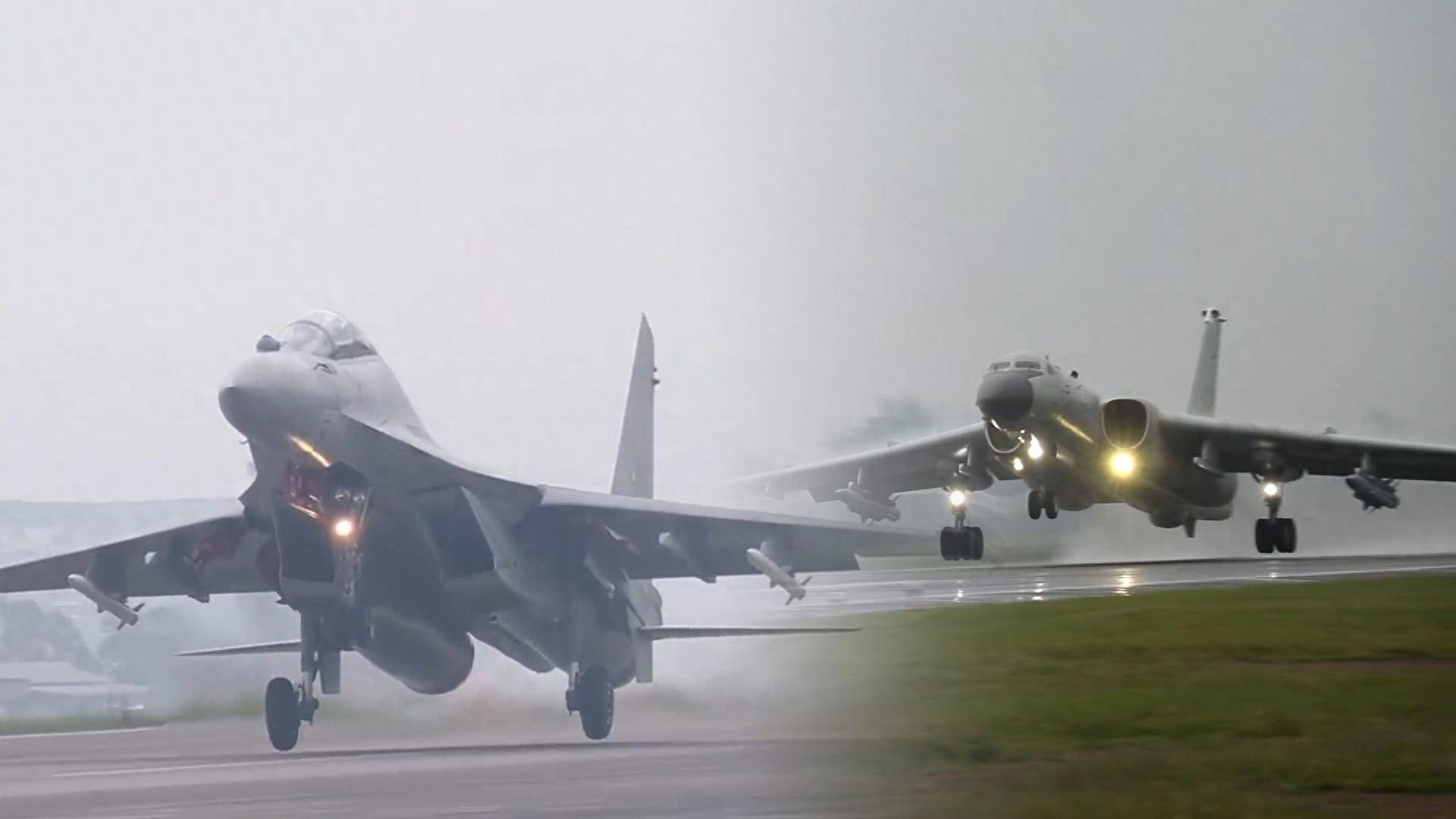 打得一拳开免得百拳来！央视披露轰6战巡，歼15升空给对手立规矩