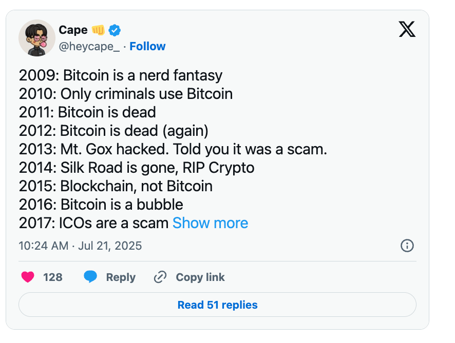 《富爸爸,穷爸爸》作者警告比特币(BTC)“泡沫”可能很快破裂